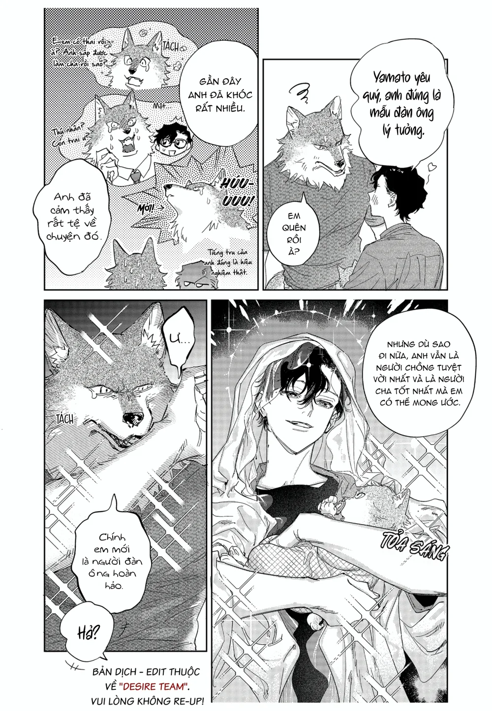 [END] Tình Yêu Mãnh Liệt Của Ngài Sói Chapter 11 Trang 14