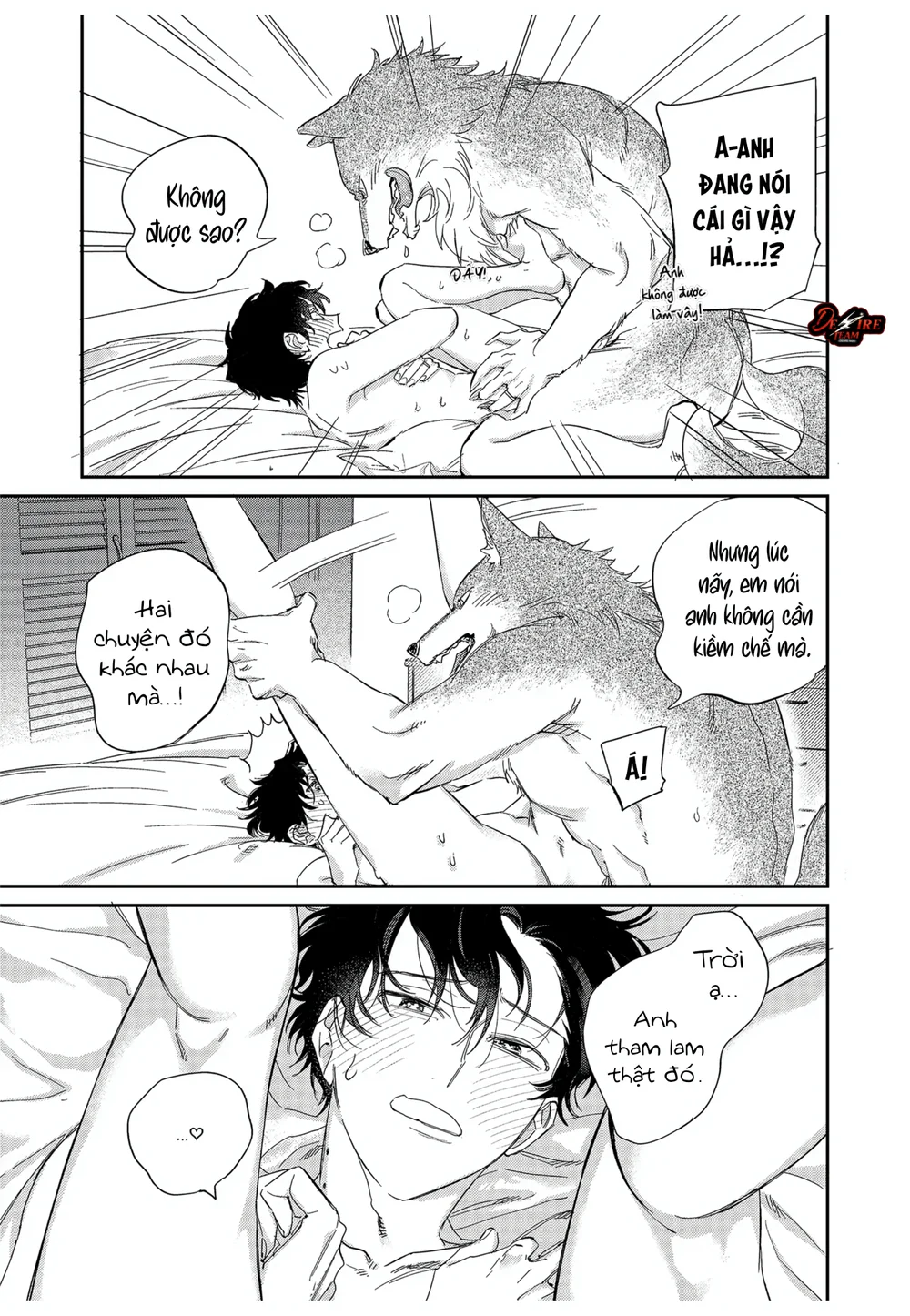 [END] Tình Yêu Mãnh Liệt Của Ngài Sói Chapter 12 Trang 12