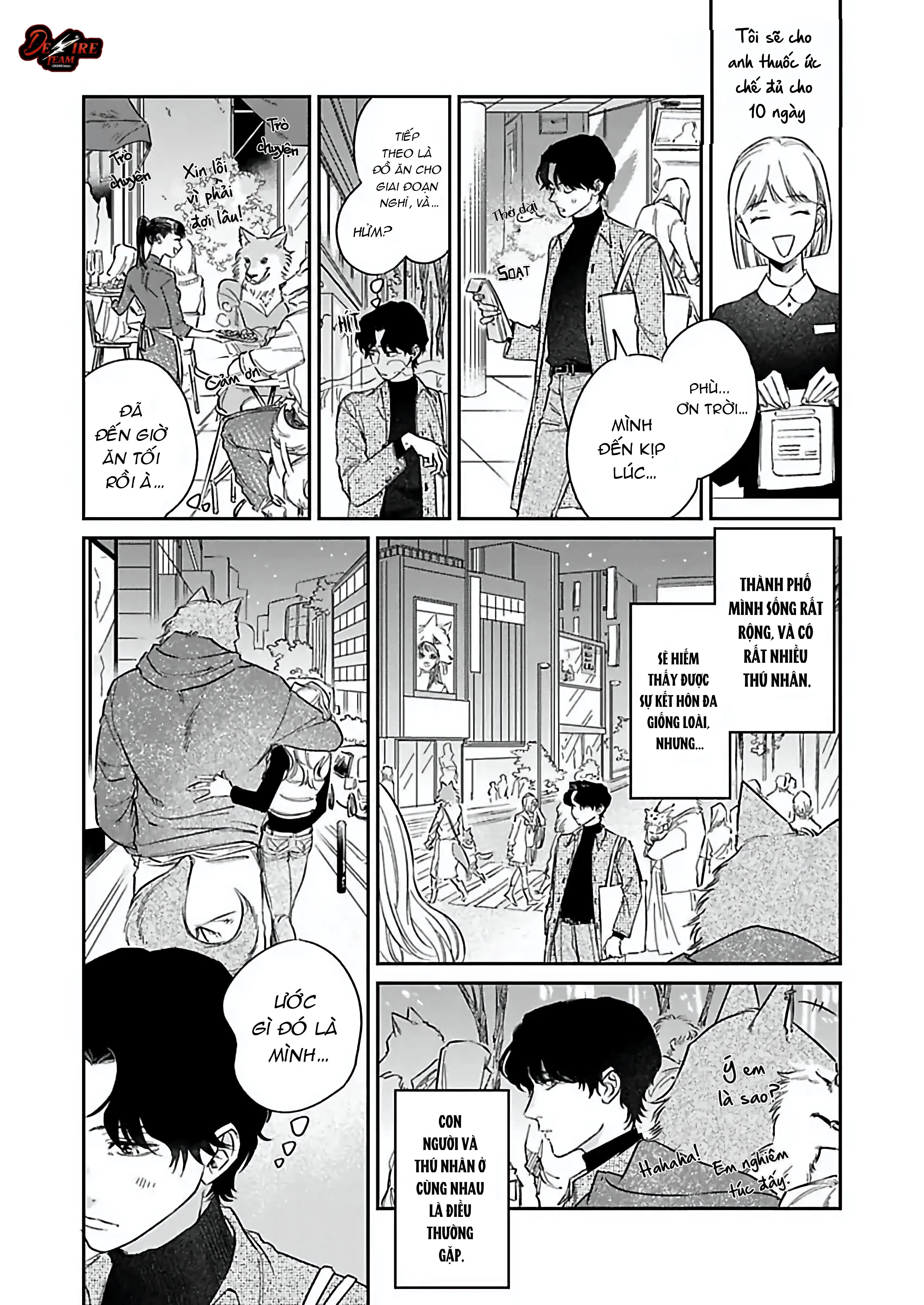 [END] Tình Yêu Mãnh Liệt Của Ngài Sói Chapter 1 Trang 12