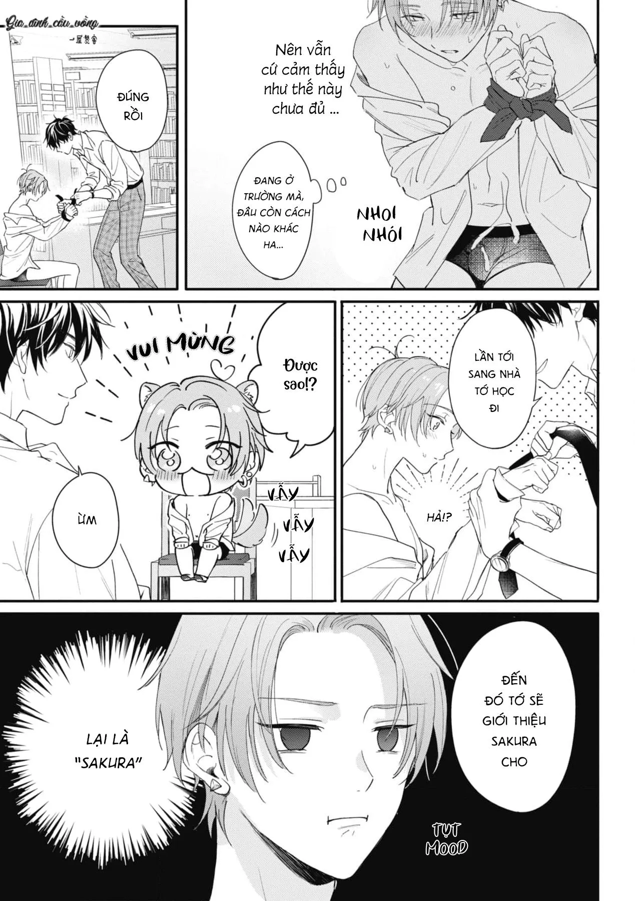 Tình Yêu Ngọt Ngào Nhưng Không Kém Phần Táo Bạo Chapter 3 Trang 6