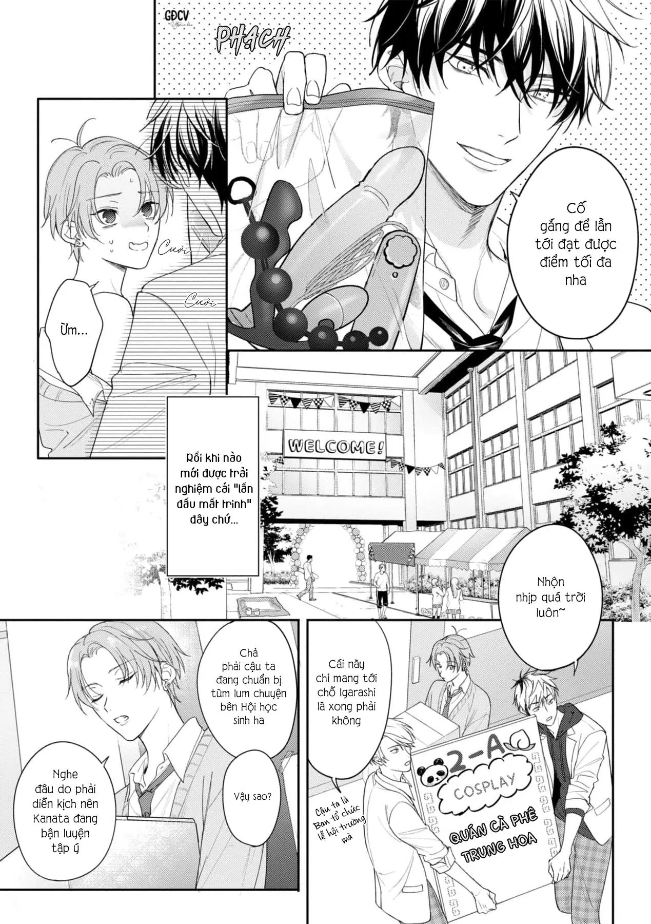 Tình Yêu Ngọt Ngào Nhưng Không Kém Phần Táo Bạo Chapter 4 Trang 10