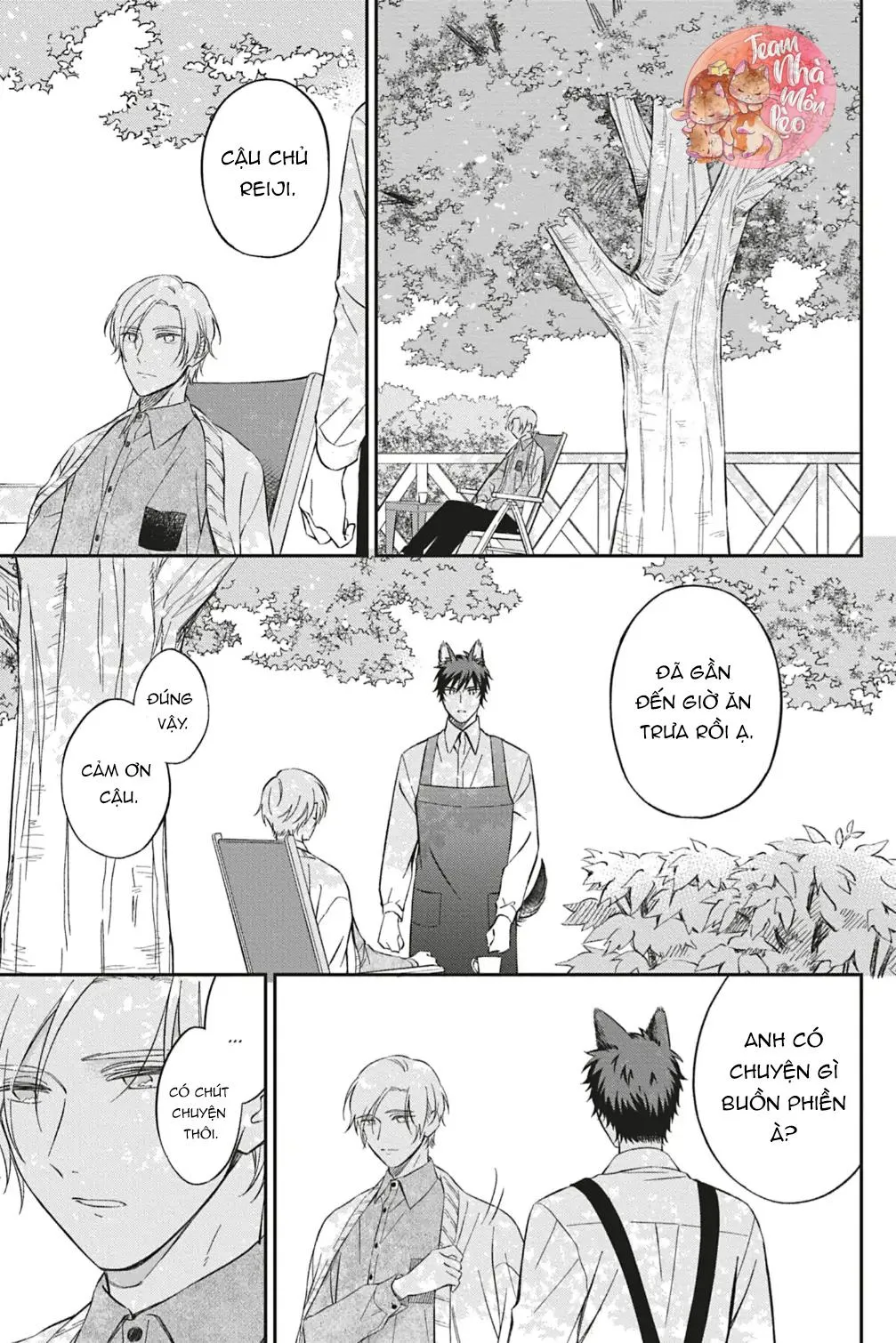 TÌNH YÊU NƠI ANH Chapter 2 Trang 8