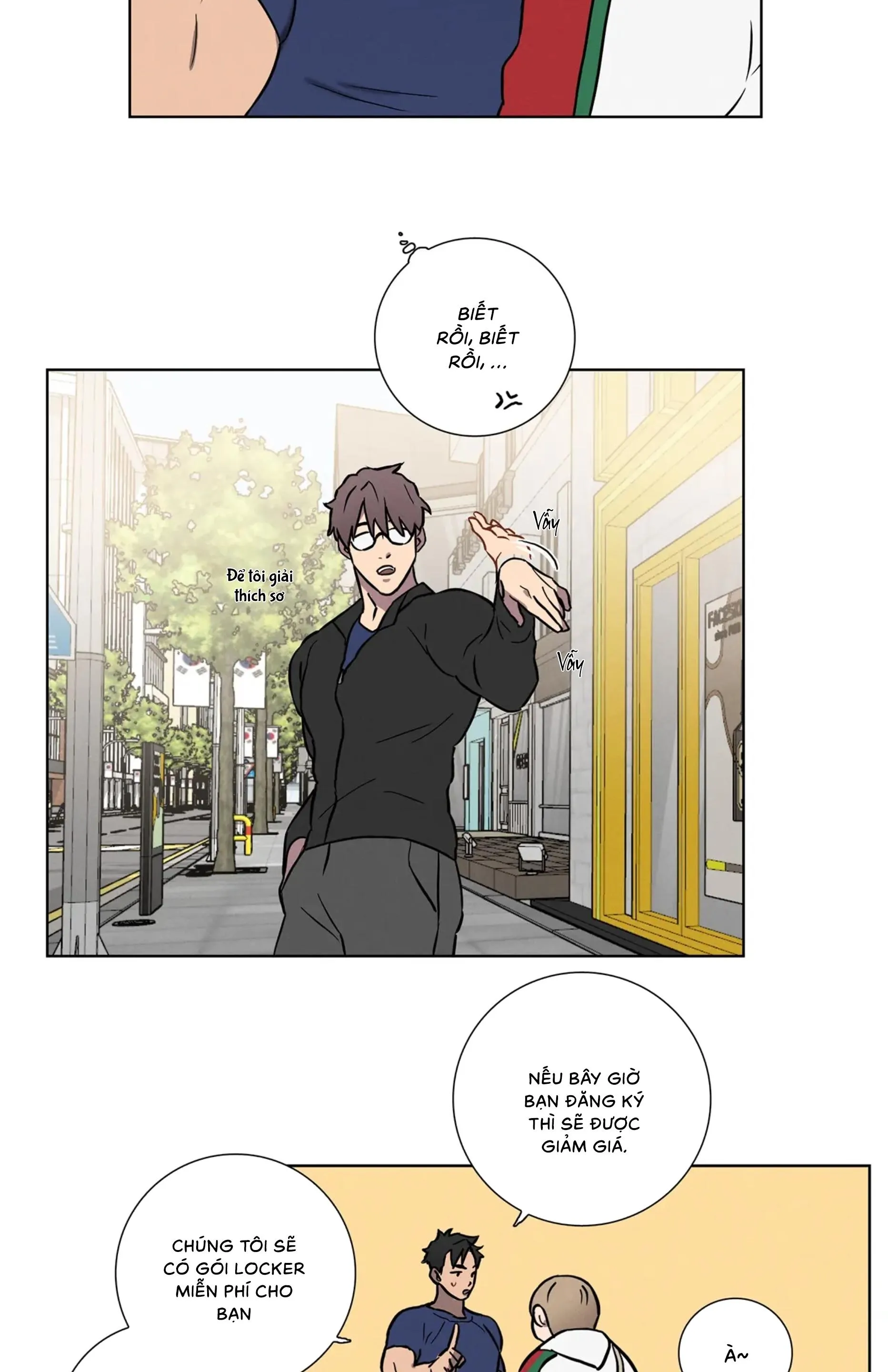 Tình Yêu Ở Phòng Gym Chapter 1 Trang 30