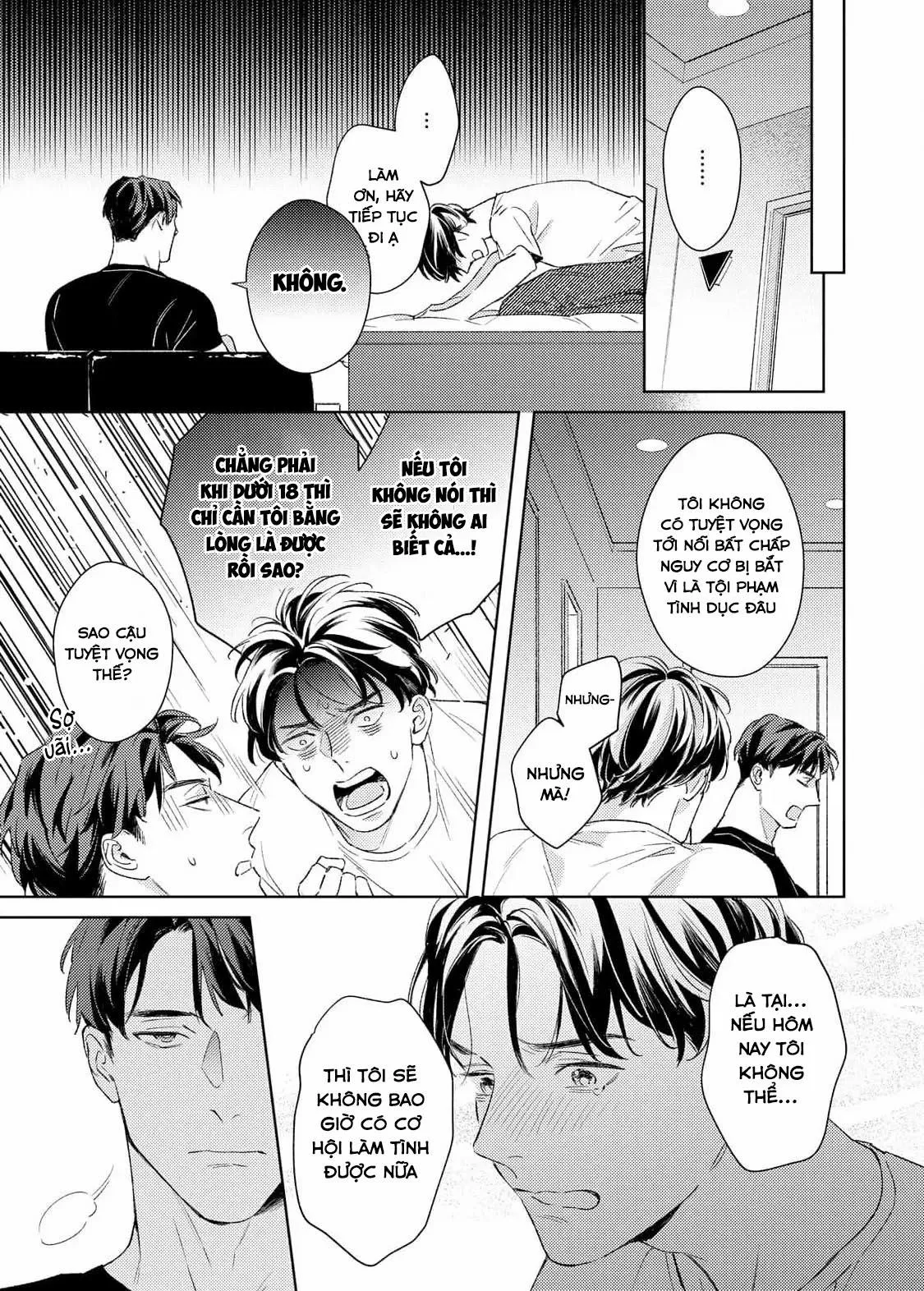 [Hoàn] Tình Yêu Sau Cánh Gà Chapter 1 Trang 22