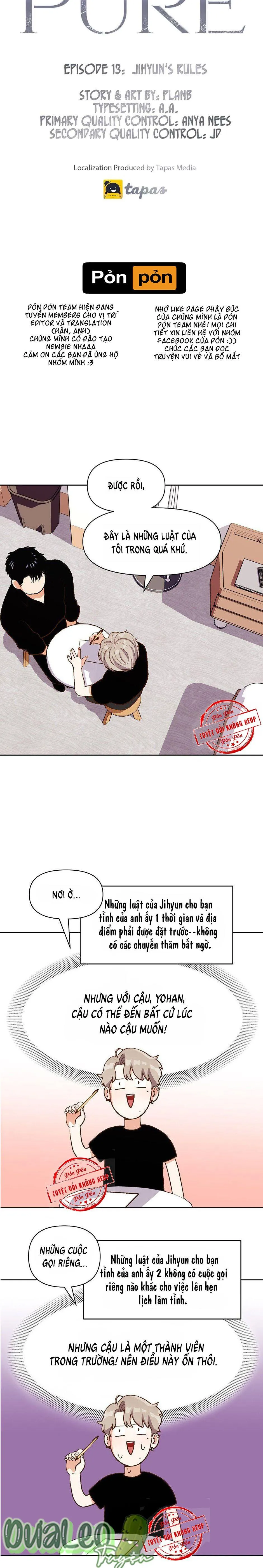 Tình Yêu Thuần Khiết Chapter 13 Trang 18