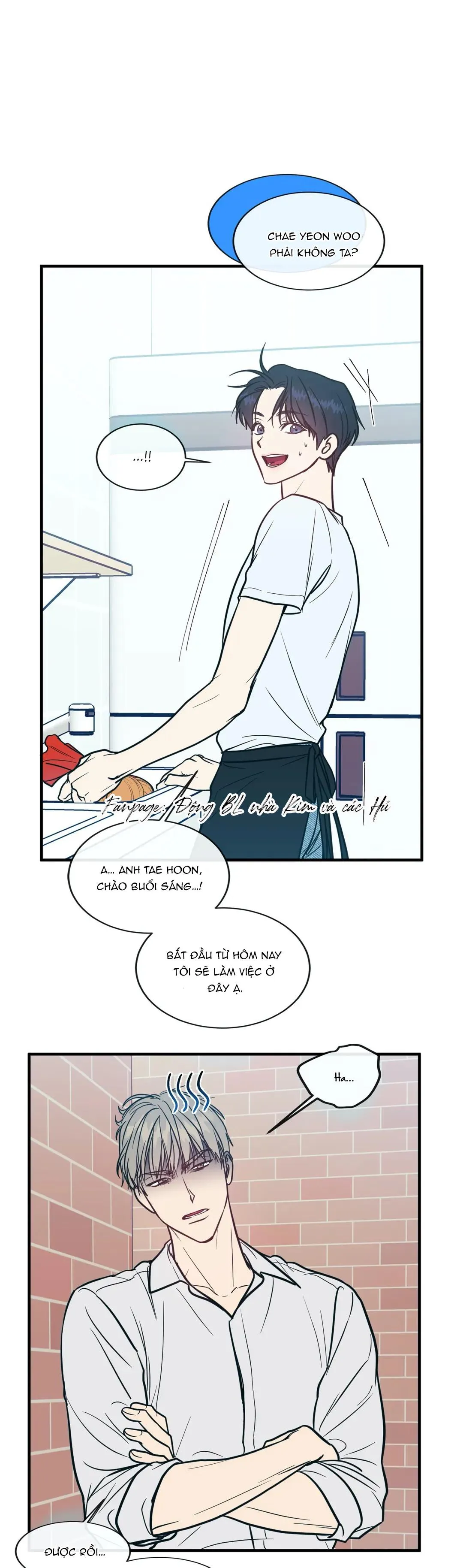 Tình Yêu Trong Căn Bếp Nhỏ Chapter 3 Trang 19