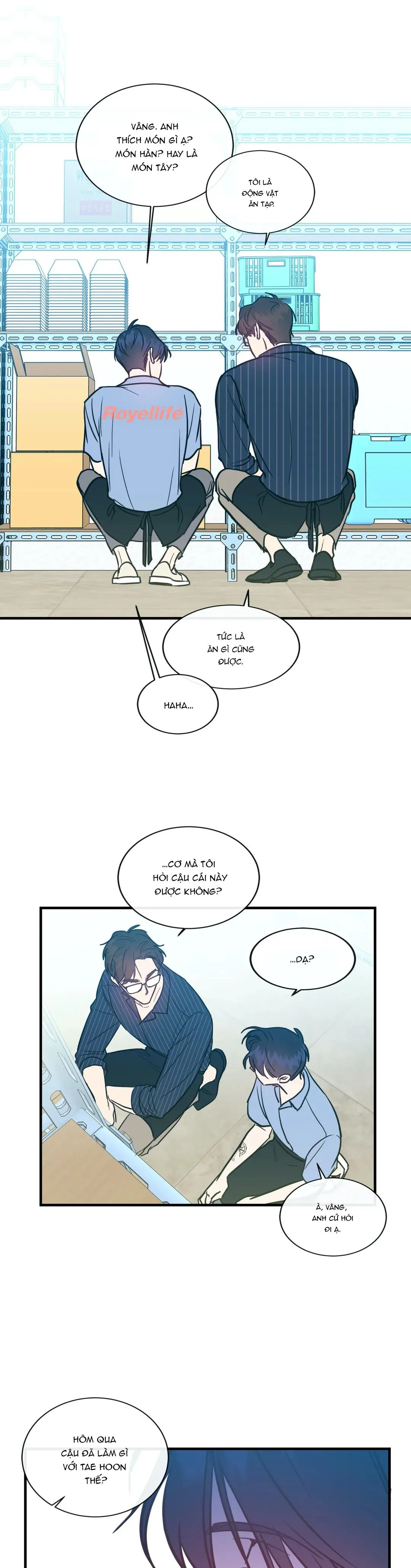 Tình Yêu Trong Căn Bếp Nhỏ Chapter 9 Trang 12