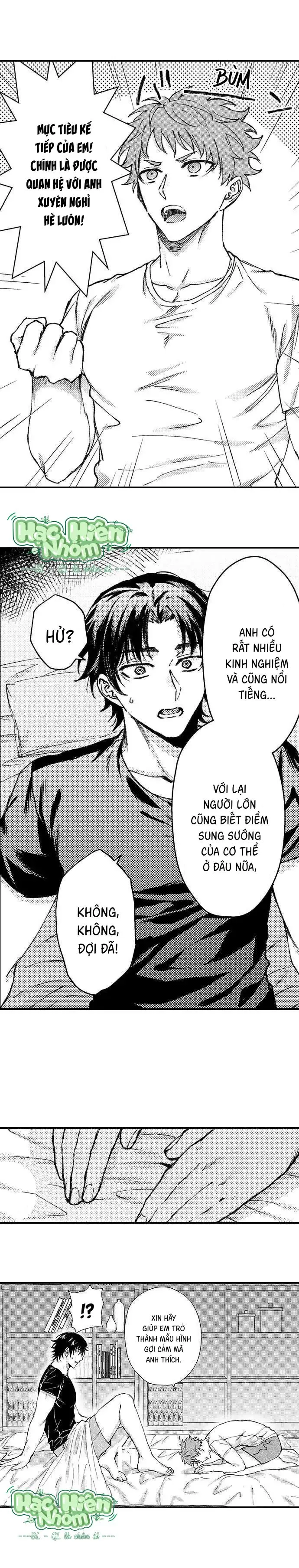 Tình yêu trong sáng của chàng trai bóng chày Chapter 3 Trang 10