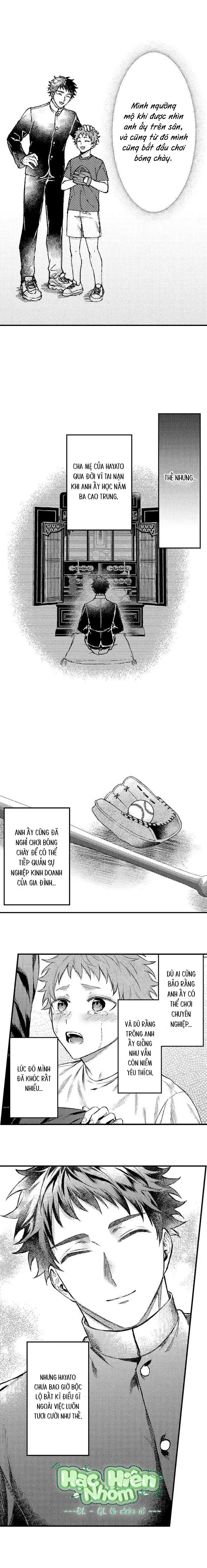 Tình yêu trong sáng của chàng trai bóng chày Chapter 1 Trang 9