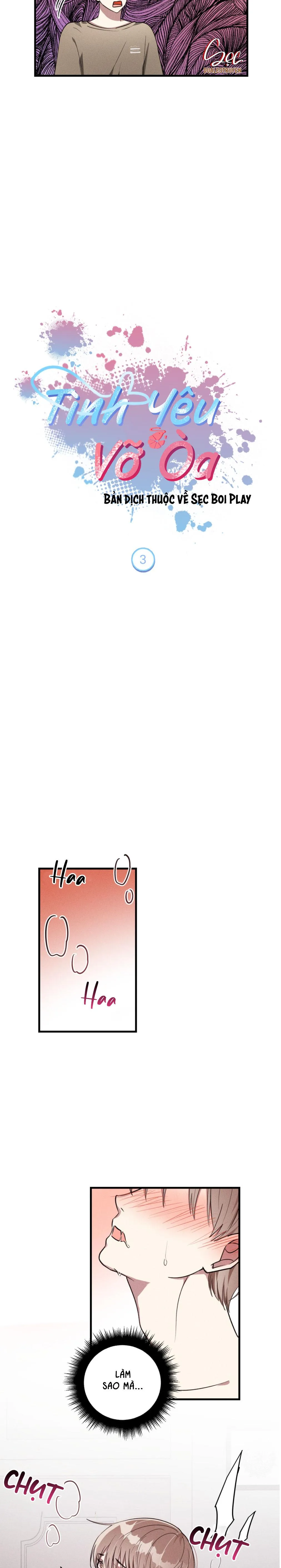 TÌNH YÊU VỠ ÒA Chapter 3 Trang 5