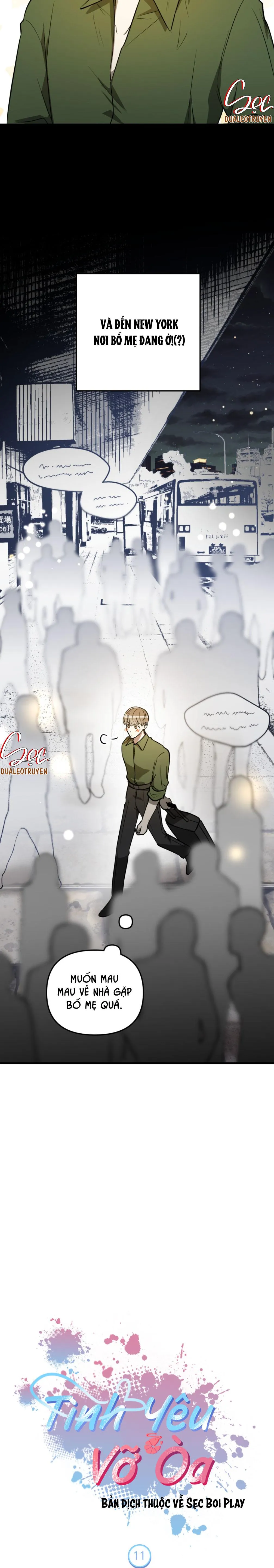 TÌNH YÊU VỠ ÒA Chapter 11 Trang 3