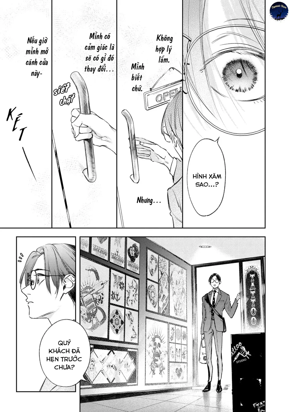 Tình yêu xăm trổ Chapter 1 Trang 7