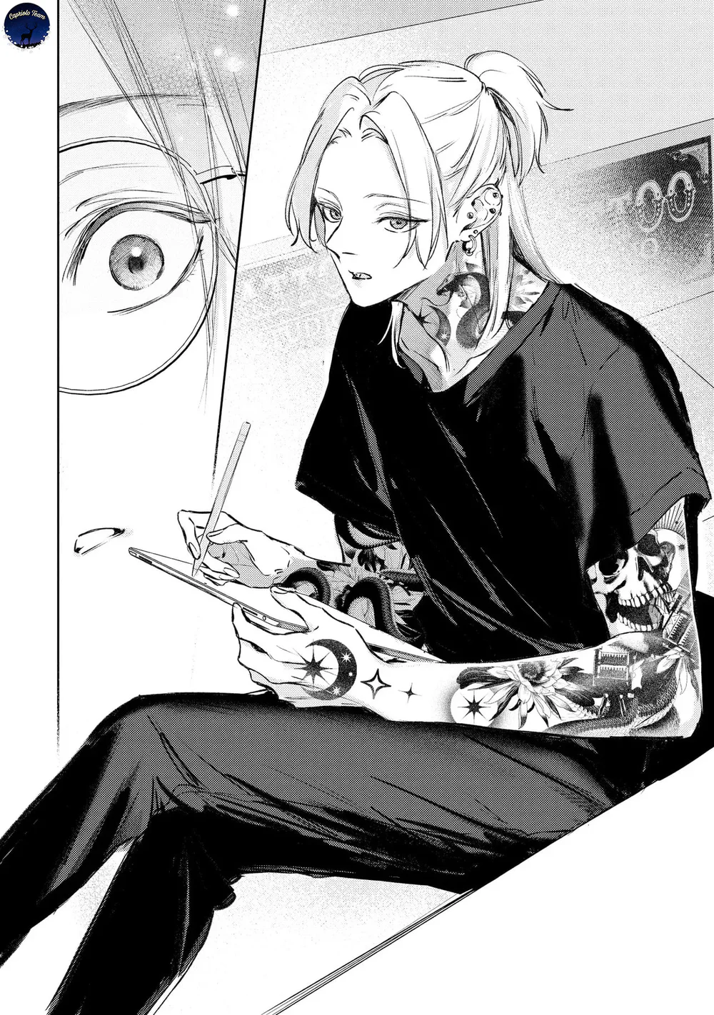 Tình yêu xăm trổ Chapter 1 Trang 8