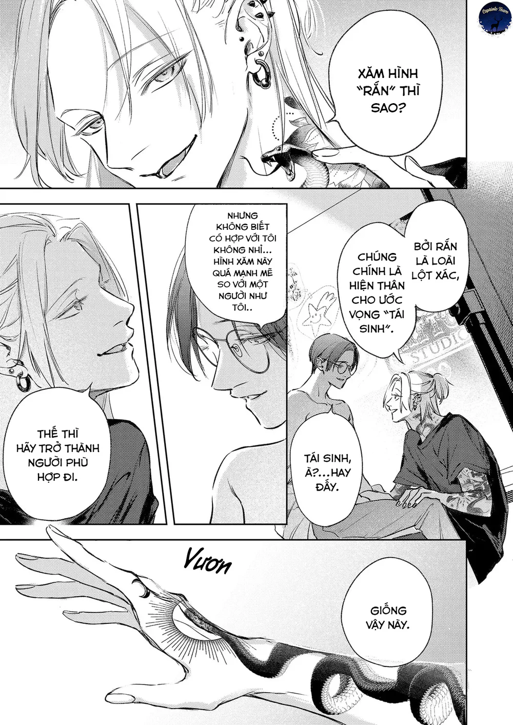 Tình yêu xăm trổ Chapter 1 Trang 21