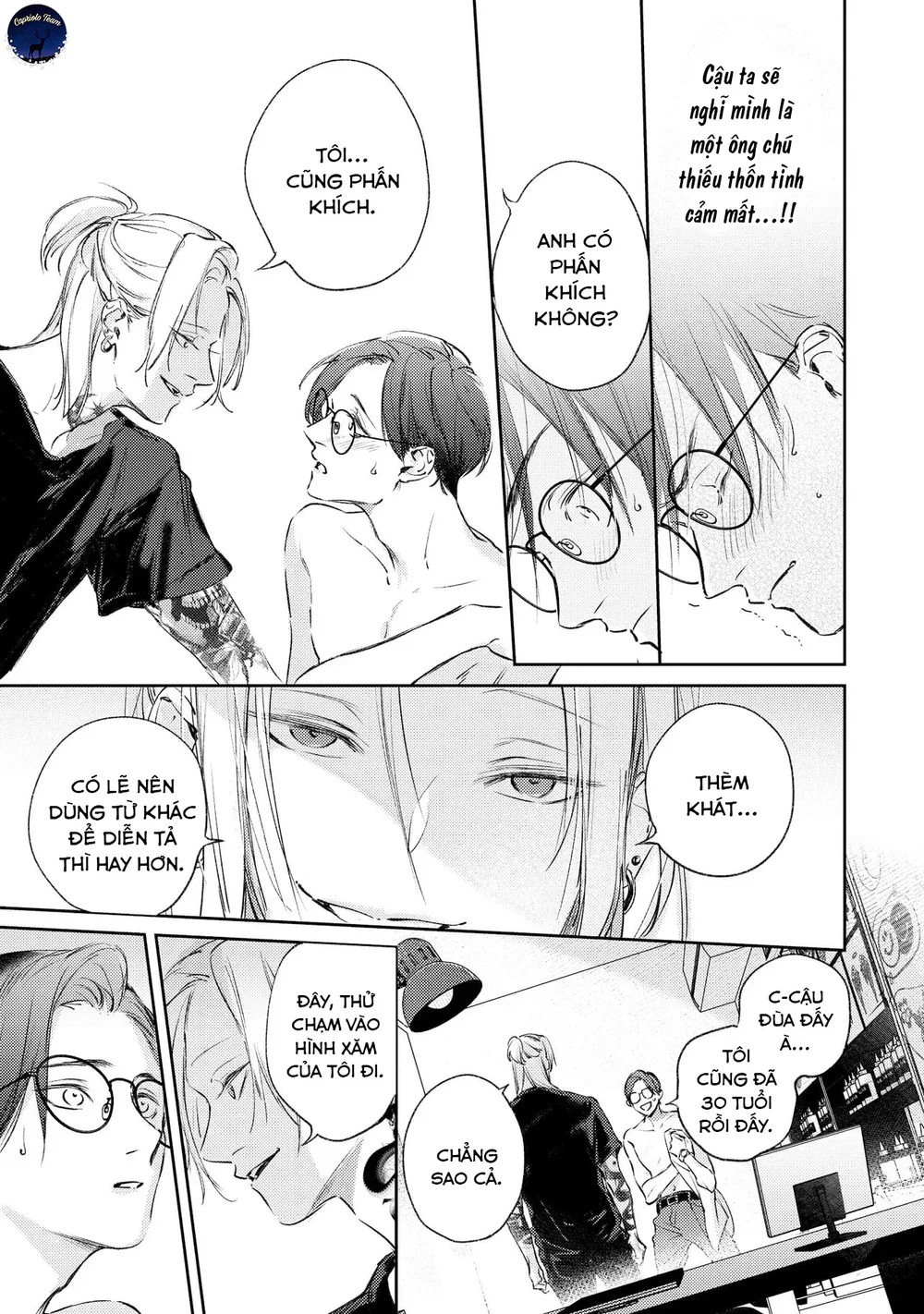 Tình yêu xăm trổ Chapter 1 Trang 25