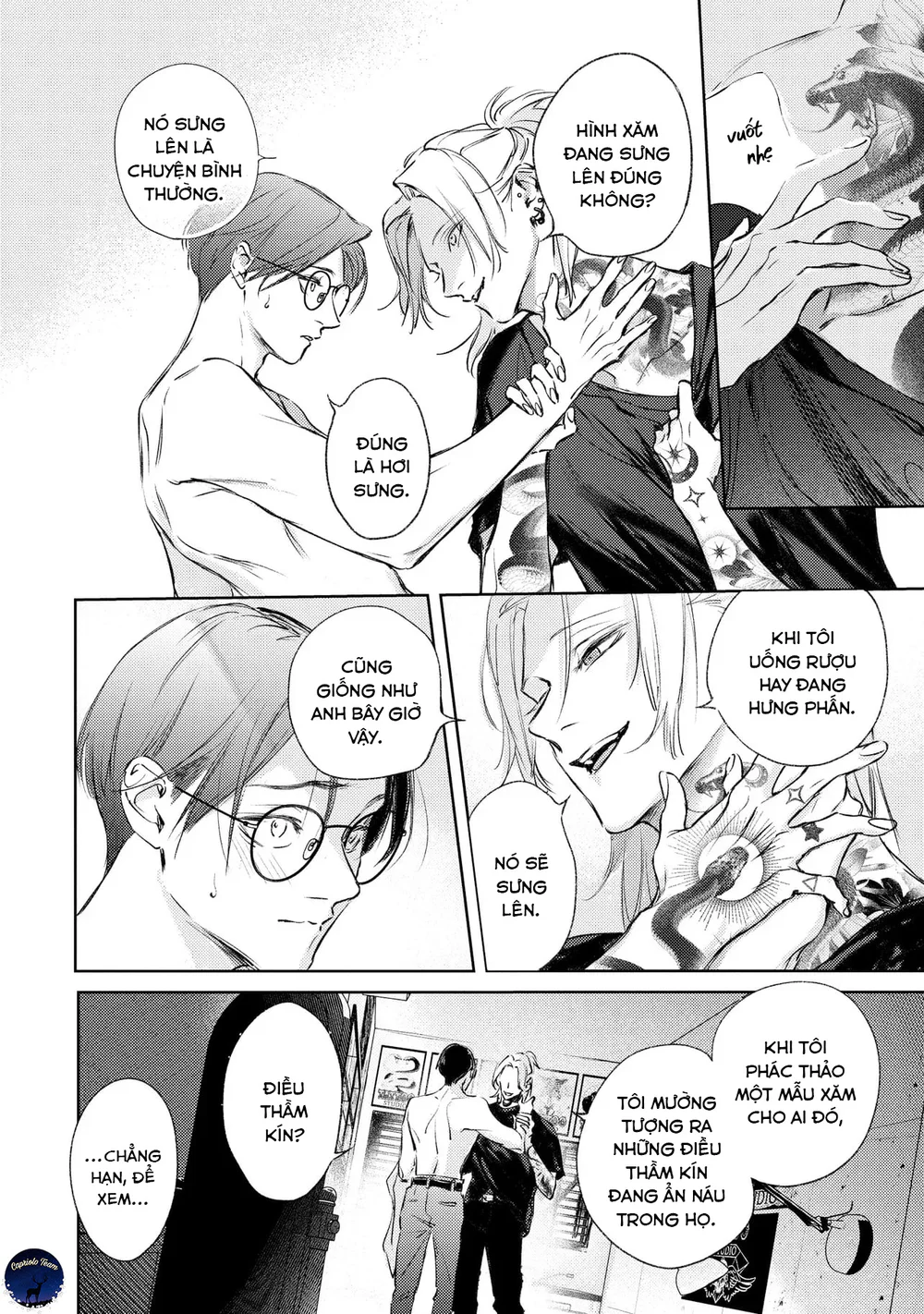 Tình yêu xăm trổ Chapter 1 Trang 26