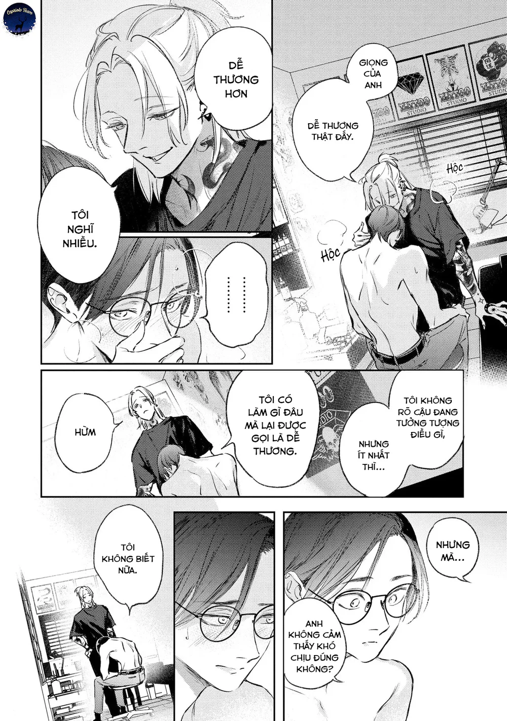 Tình yêu xăm trổ Chapter 1 Trang 32