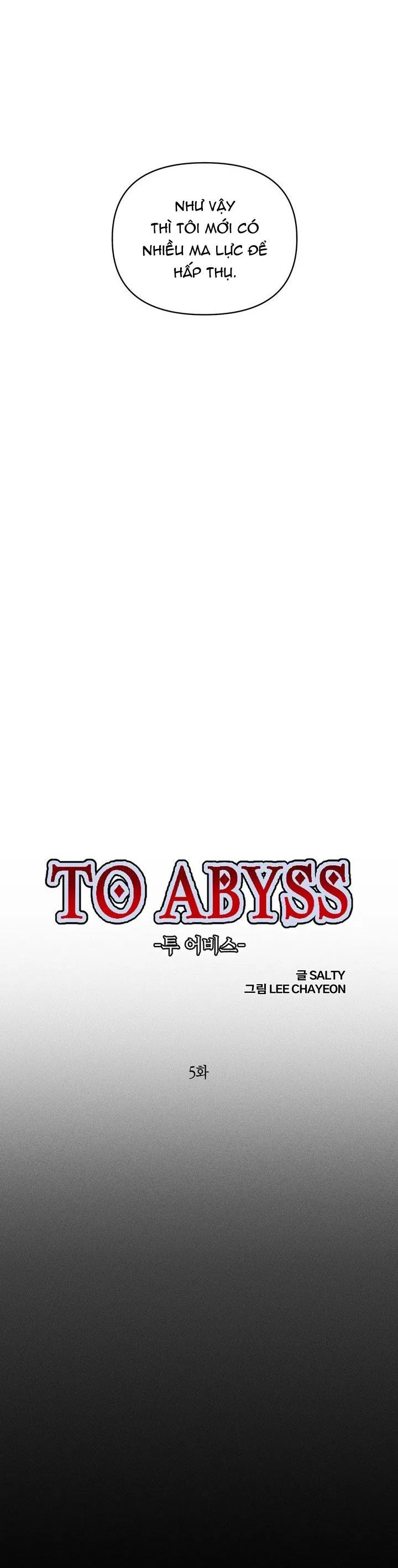 TO ABYSS Chapter 5 Trang 4