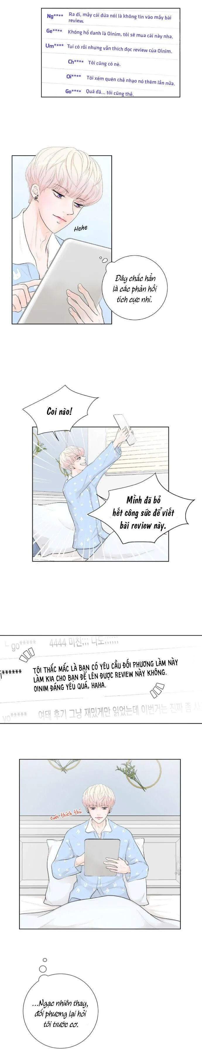 Tò mò về bài review Chapter 3 Trang 3