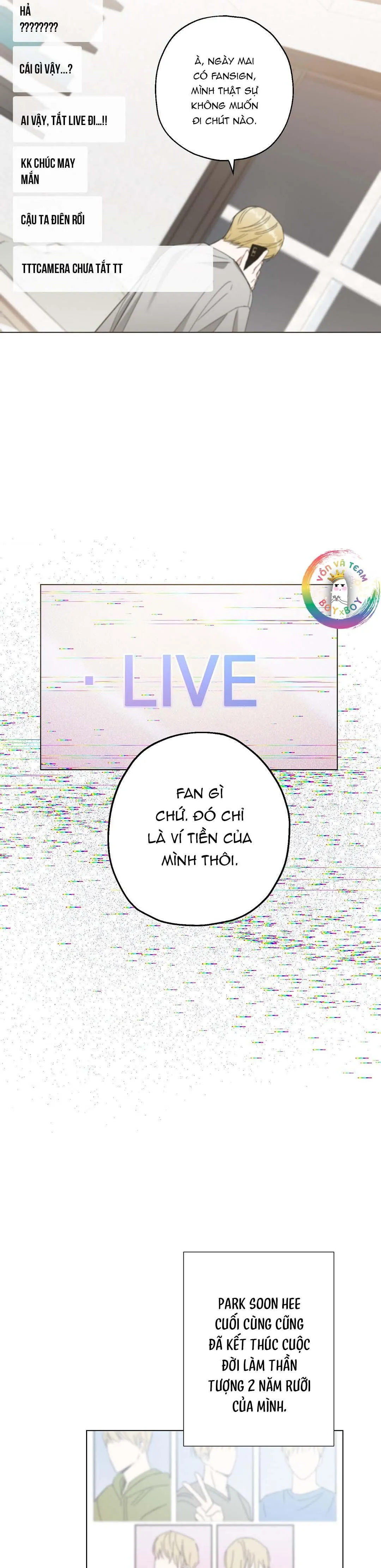 To The Fans, Not To Me Chapter 5 Trang 3