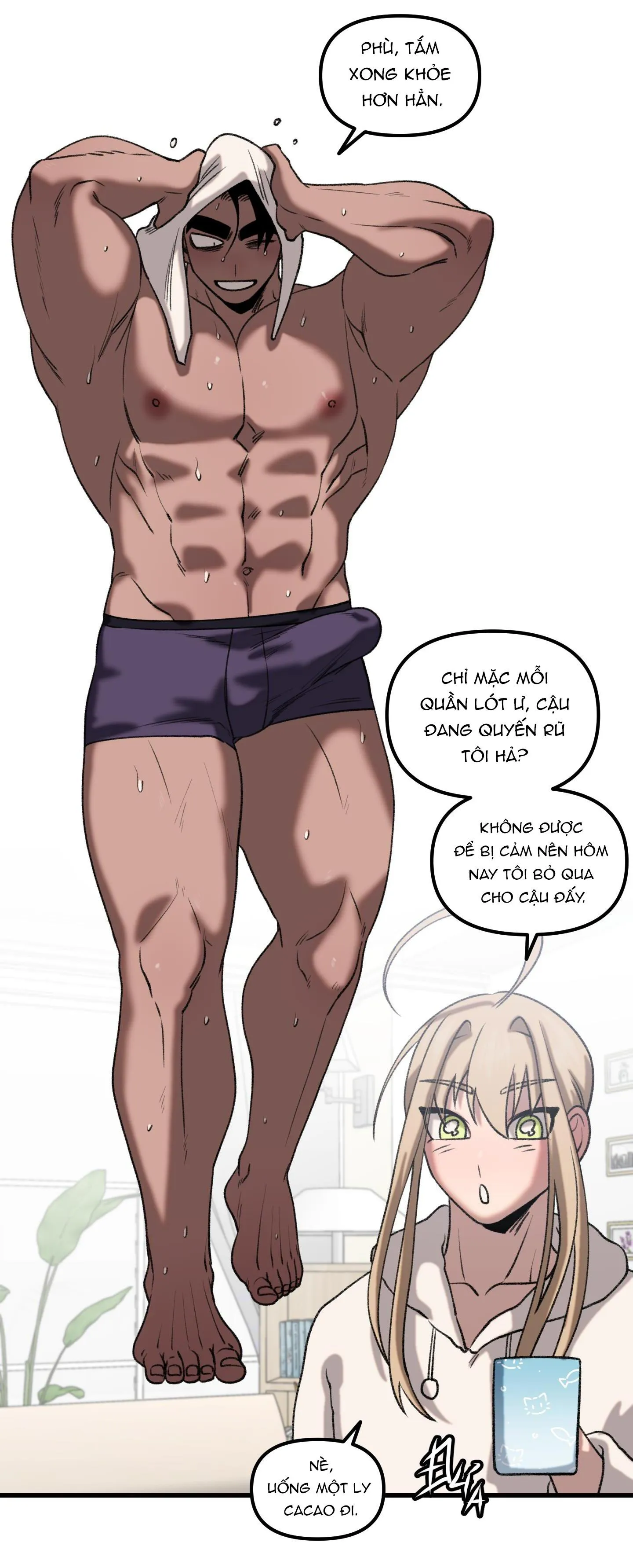 TÔI BỊ MỘT ANH CHÀNG  PHÙ THỦY QUẤN LẤY Chapter 8 Trang 35