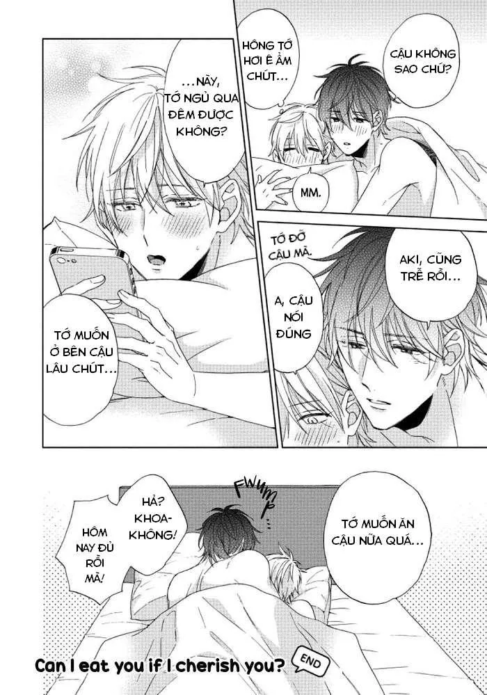Tôi có thể ăn cậu nếu tôi trân trọng cậu không? Chapter 5 Trang 41