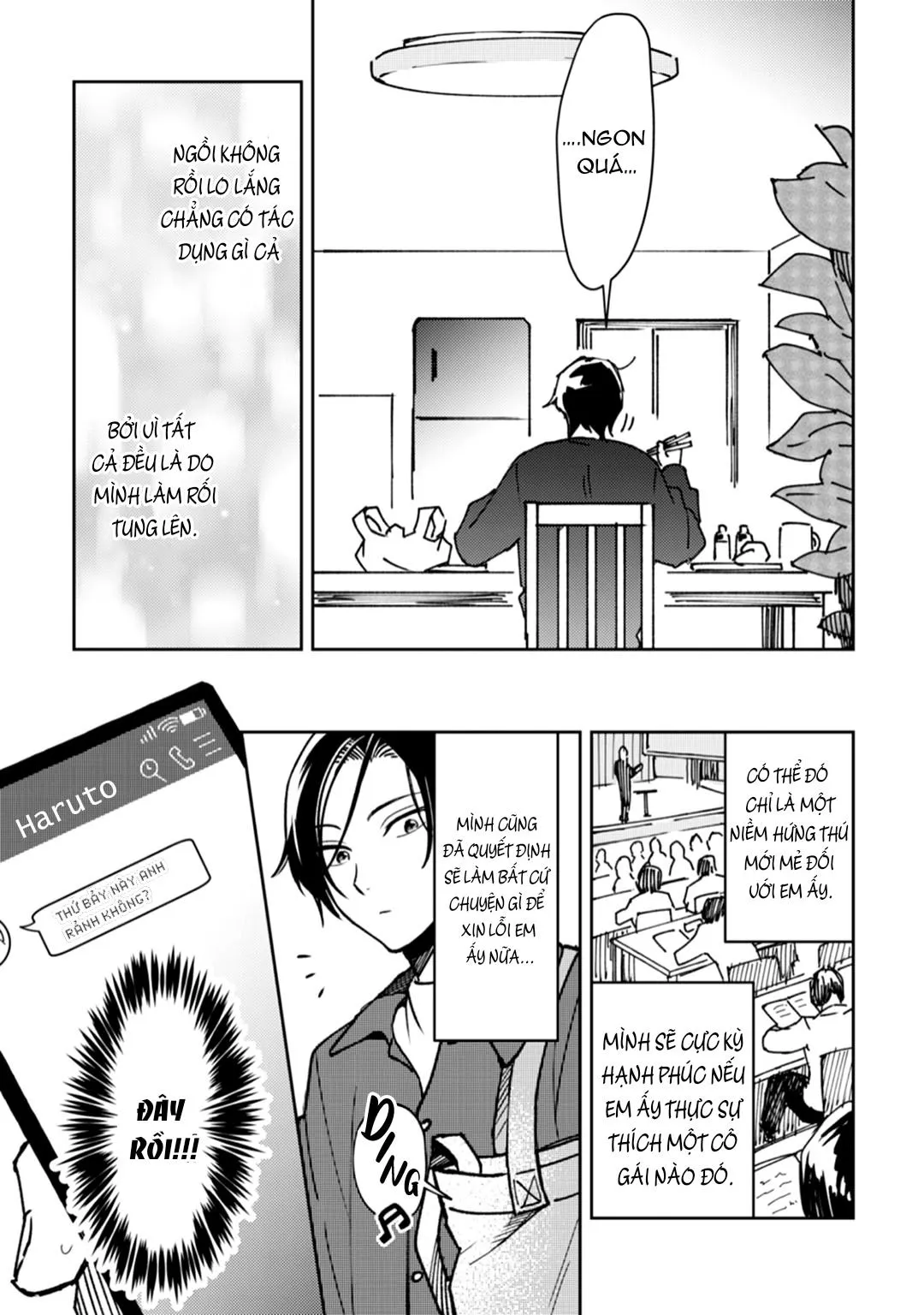 Tôi cưa cẩm em zai của crush lúc say rượu Chapter 2 Trang 23