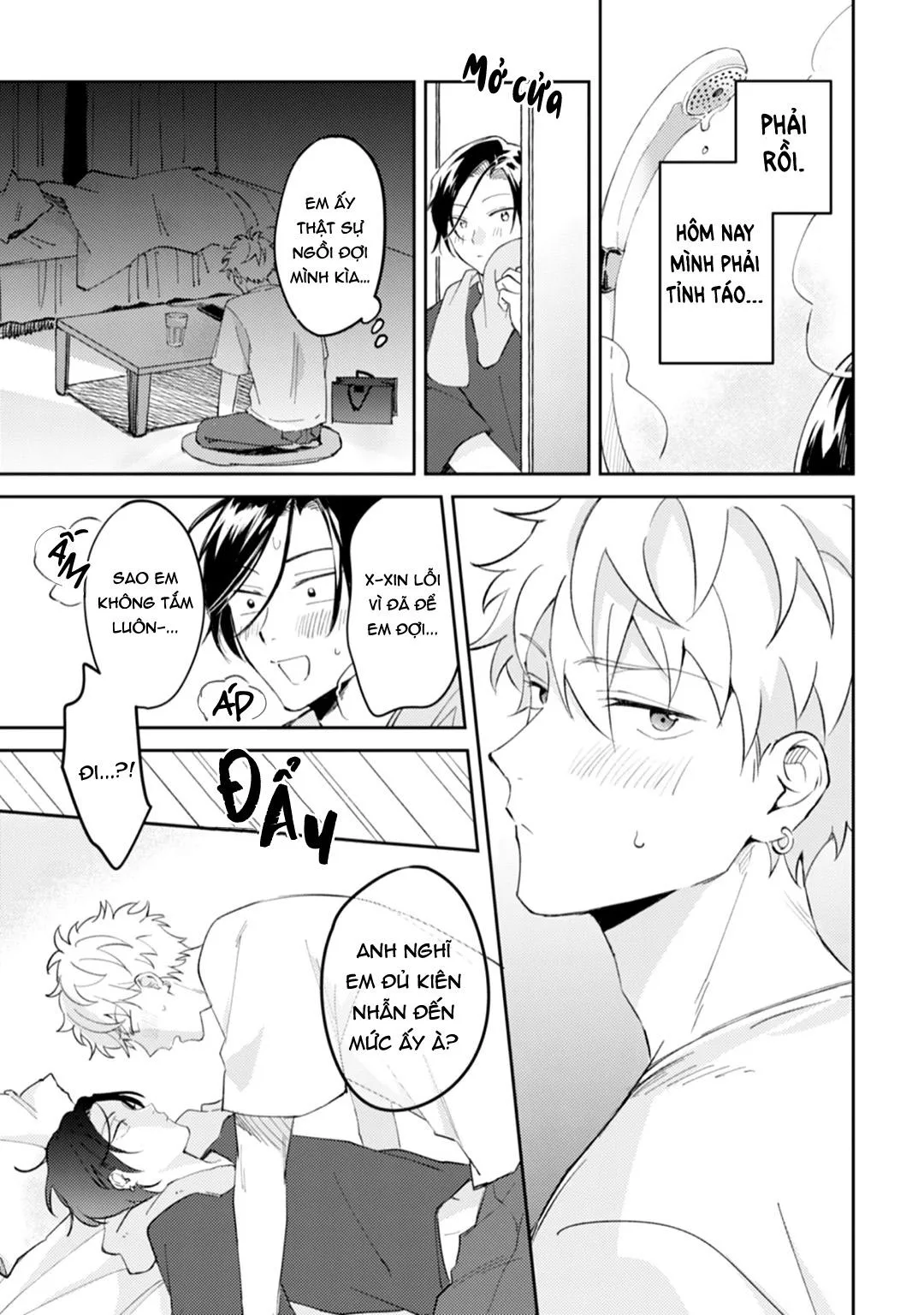 Tôi cưa cẩm em zai của crush lúc say rượu Chapter 3 Trang 4