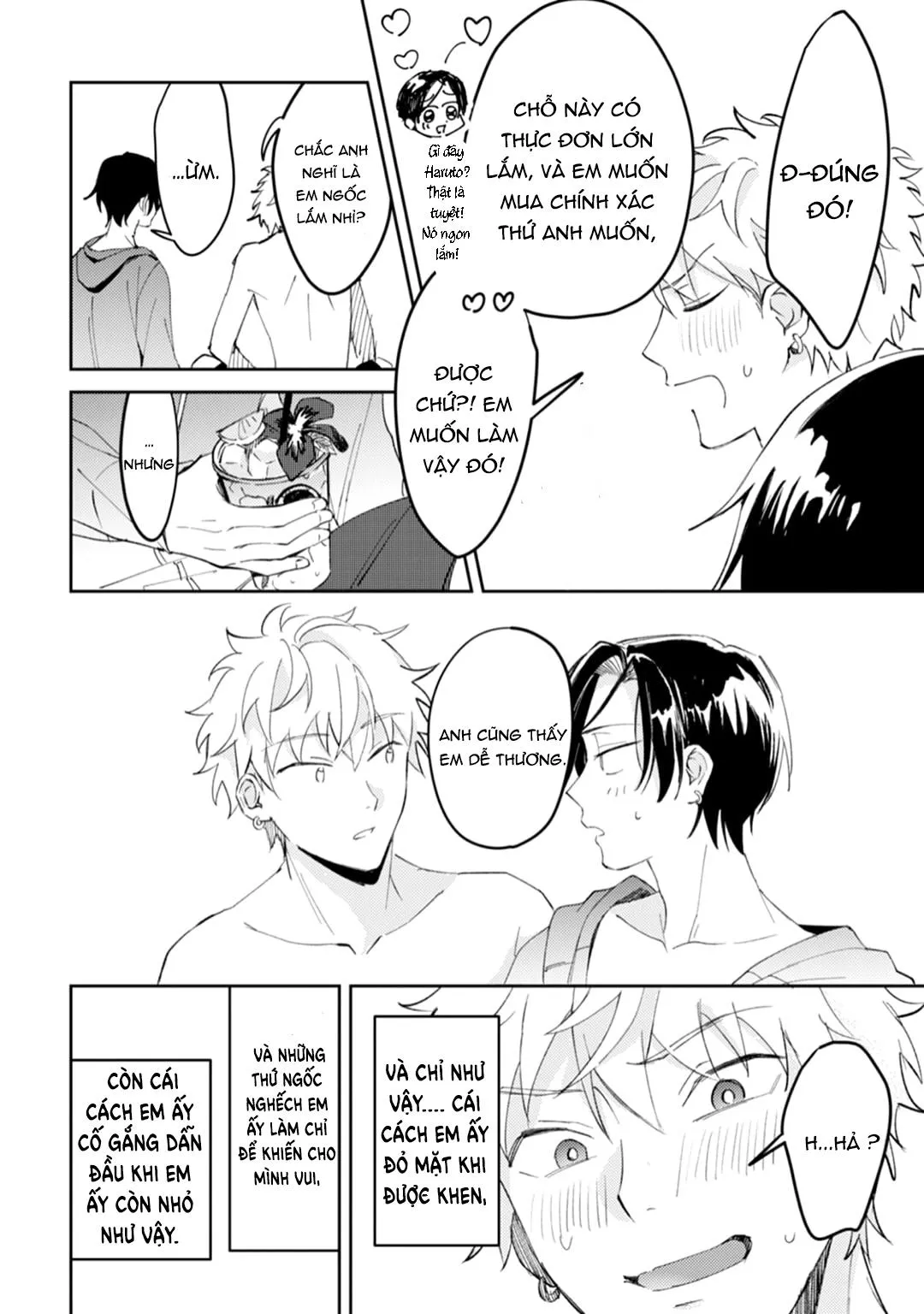 Tôi cưa cẩm em zai của crush lúc say rượu Chapter 3 Trang 19