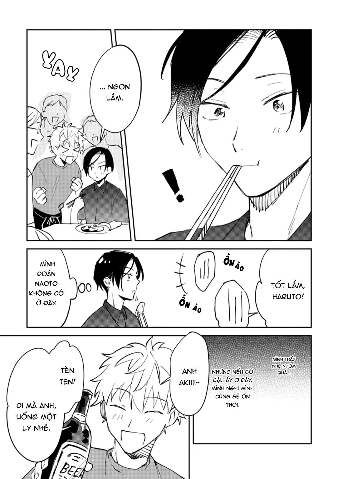 Tôi cưa cẩm em zai của crush lúc say rượu Chapter 3 Trang 30