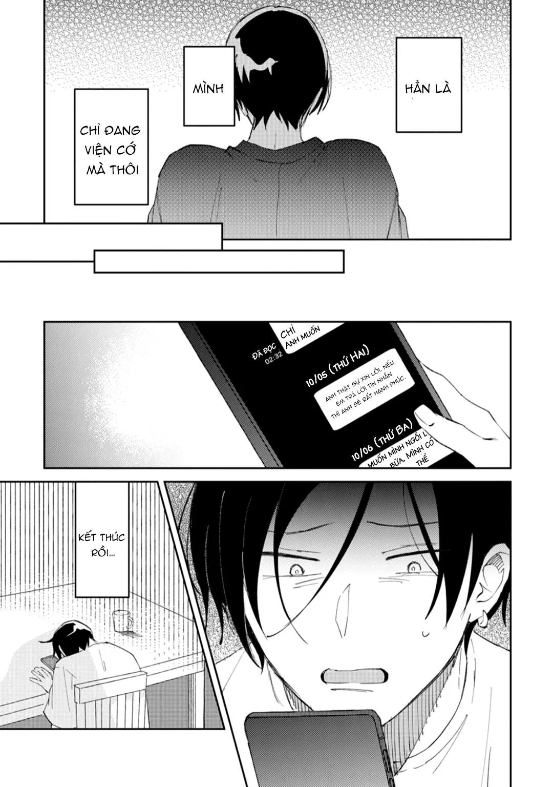 Tôi cưa cẩm em zai của crush lúc say rượu Chapter 4 Trang 8