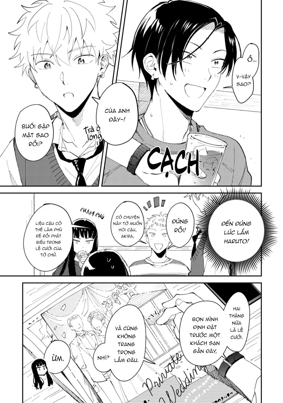 Tôi cưa cẩm em zai của crush lúc say rượu Chapter 5 Trang 4