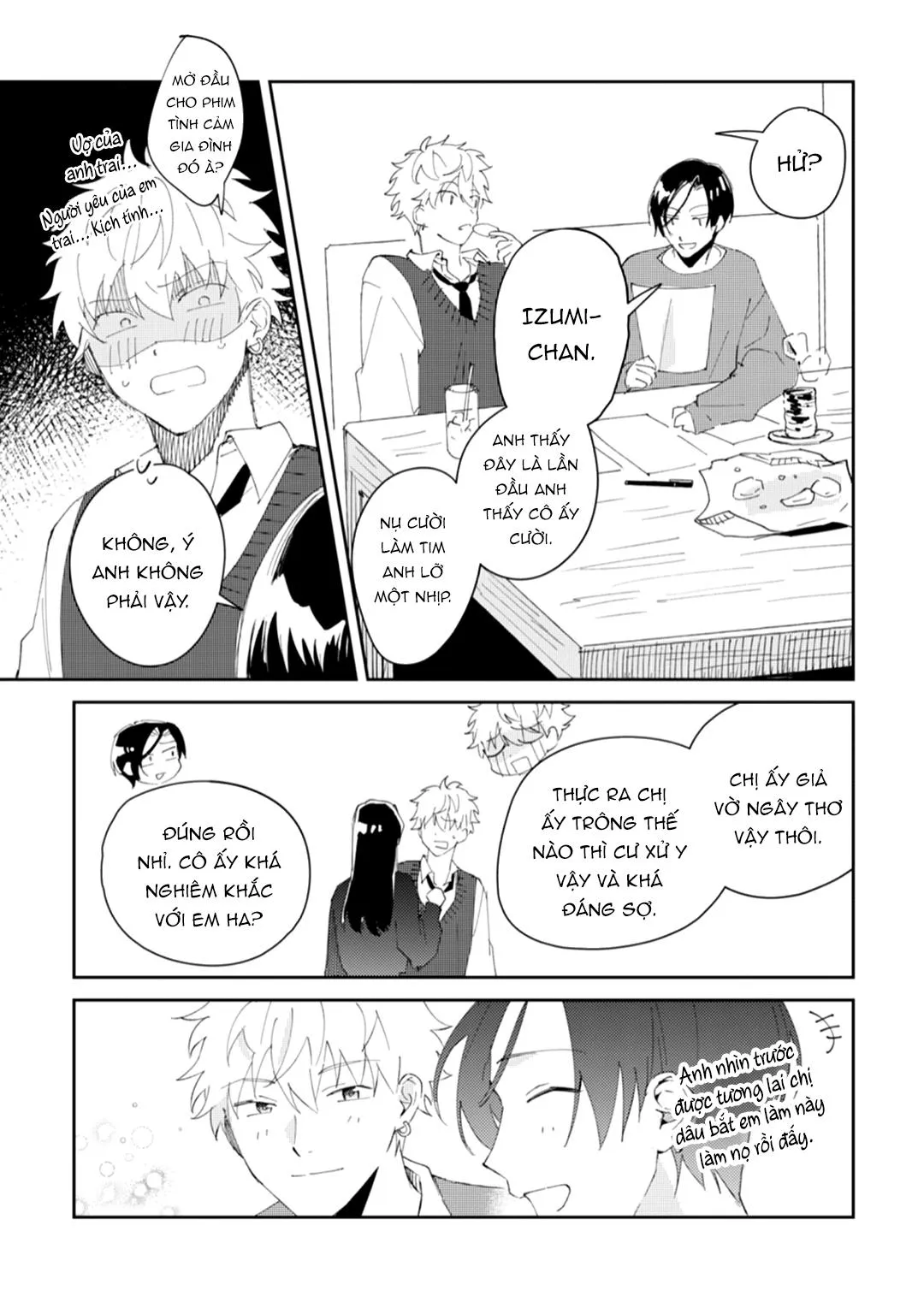 Tôi cưa cẩm em zai của crush lúc say rượu Chapter 5 Trang 8