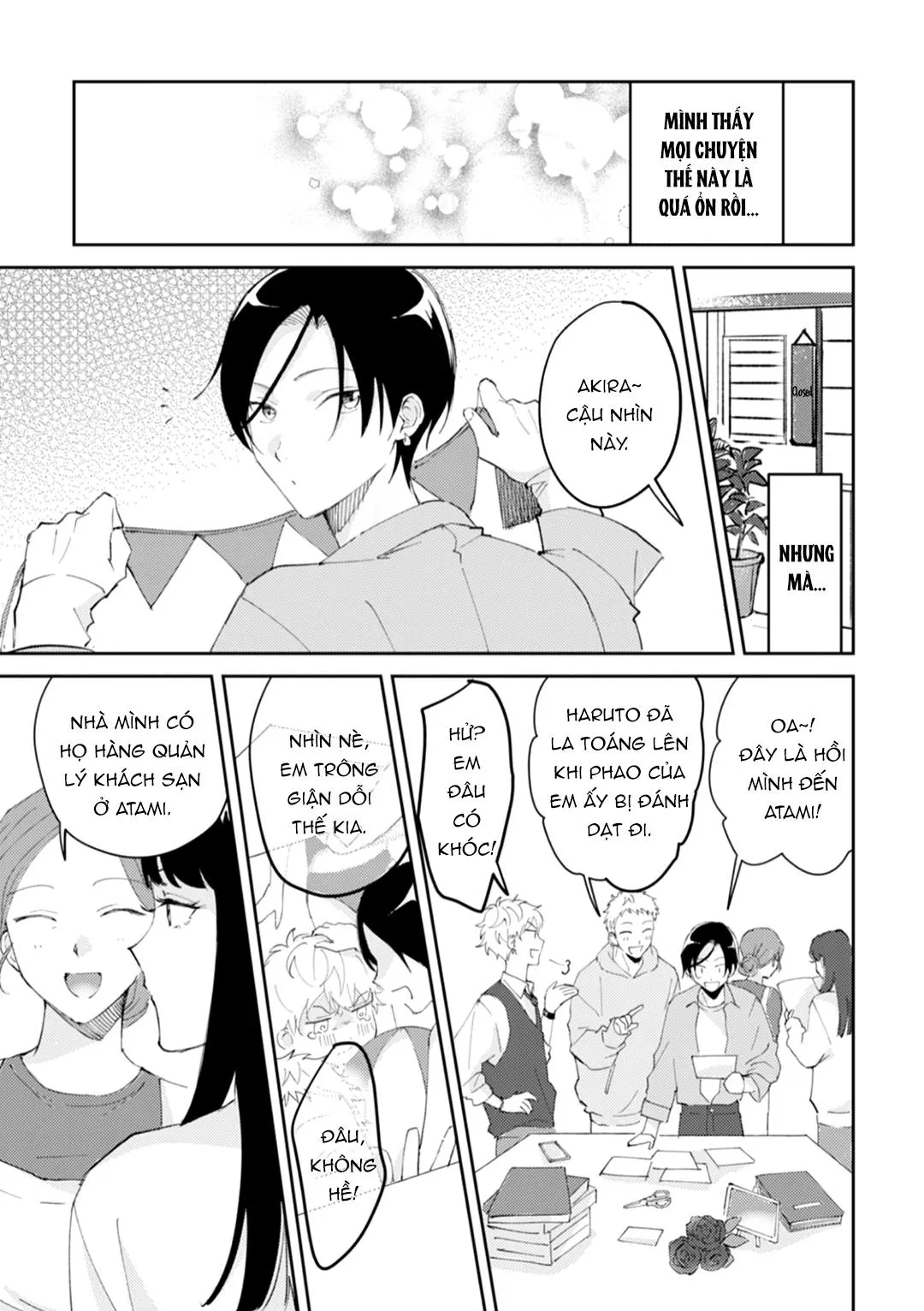 Tôi cưa cẩm em zai của crush lúc say rượu Chapter 5 Trang 12