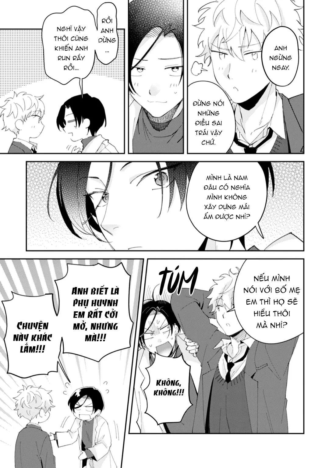 Tôi cưa cẩm em zai của crush lúc say rượu Chapter 5 Trang 20