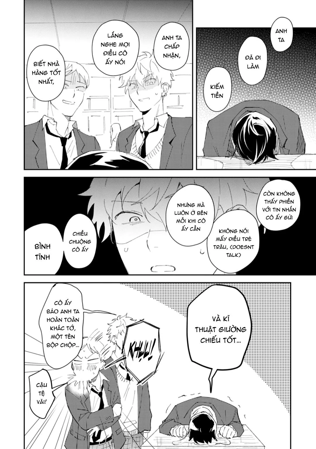 Tôi cưa cẩm em zai của crush lúc say rượu Chapter 6 Trang 3