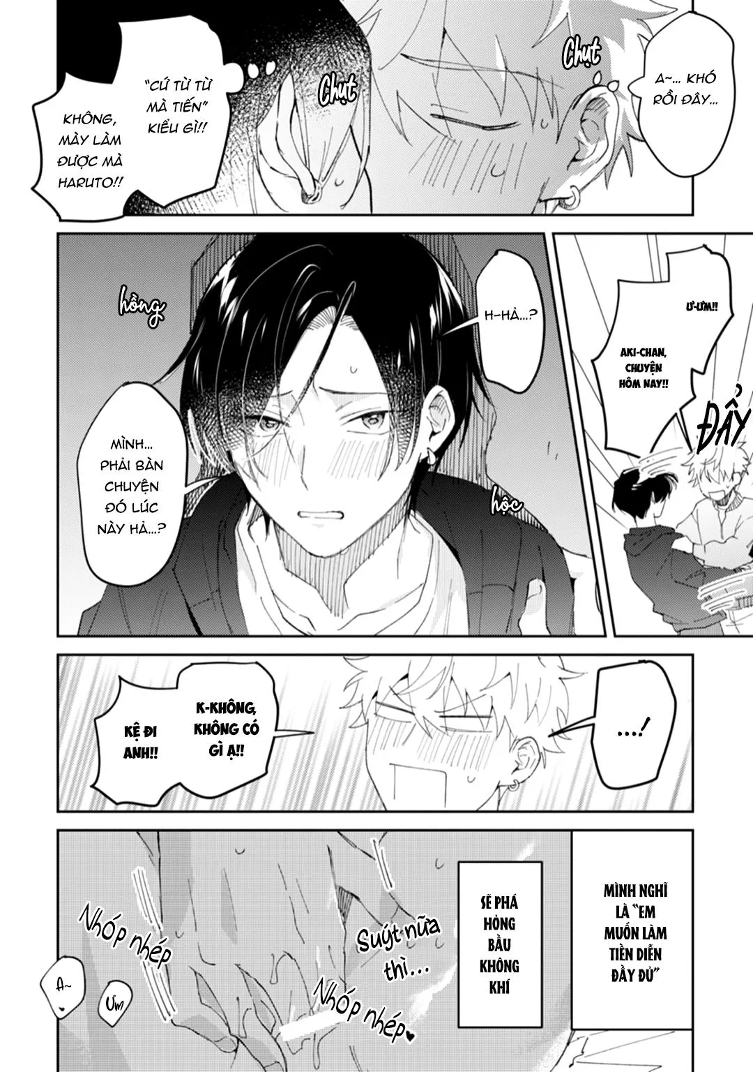 Tôi cưa cẩm em zai của crush lúc say rượu Chapter 6 Trang 13