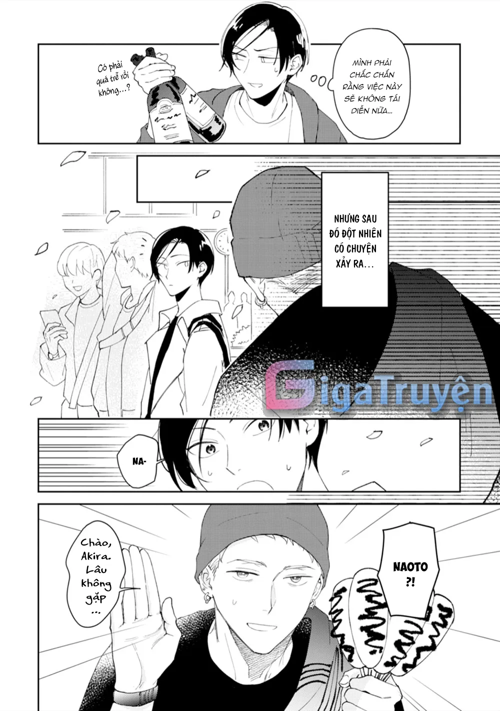 Tôi cưa cẩm em zai của crush lúc say rượu Chapter 1 Trang 24