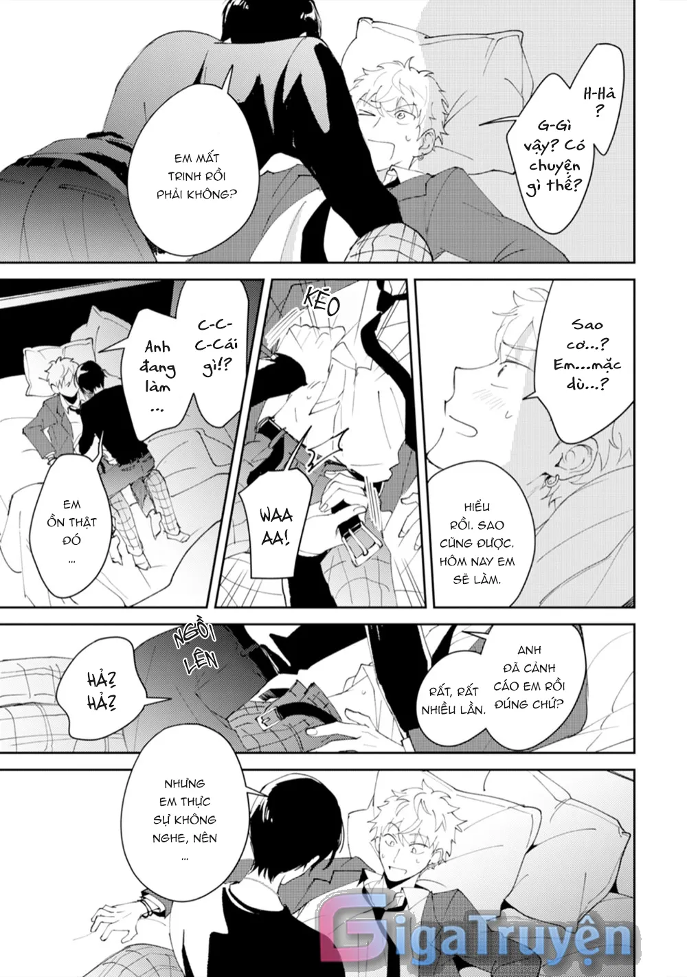 Tôi cưa cẩm em zai của crush lúc say rượu Chapter 1 Trang 35