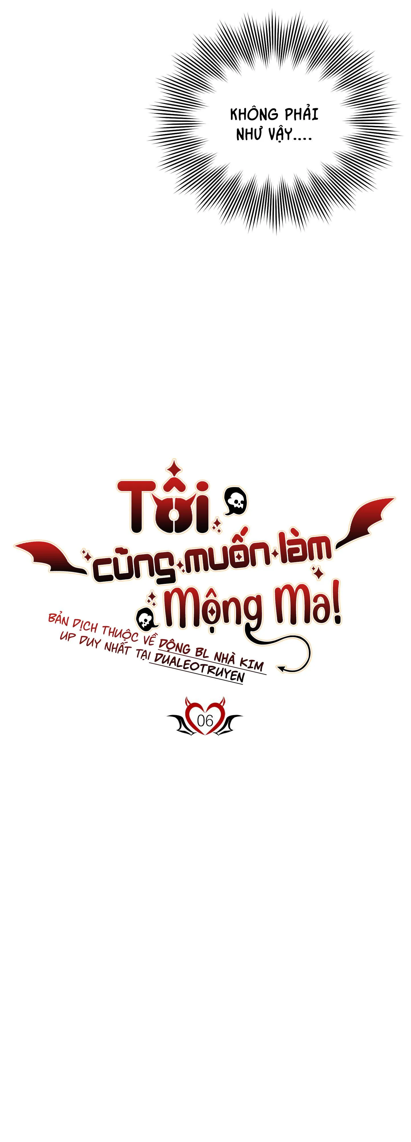 TÔI CŨNG MUỐN LÀM MỘNG MA Chapter 6 Trang 8