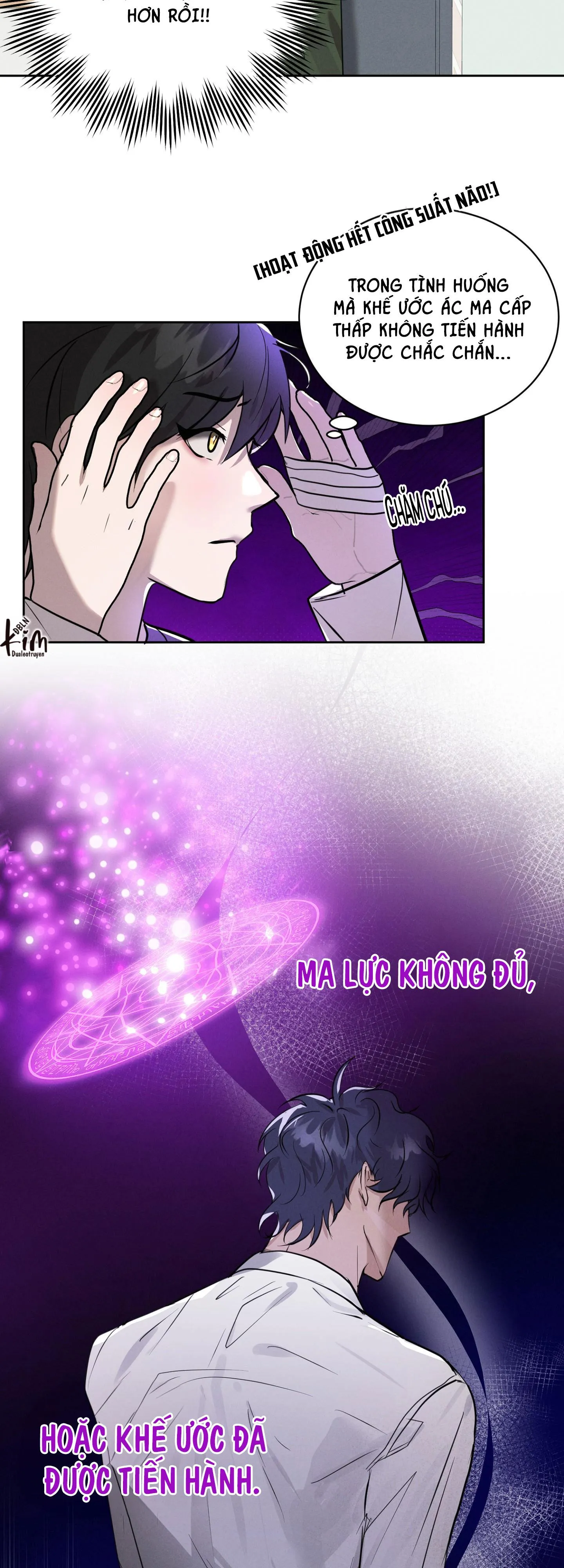 TÔI CŨNG MUỐN LÀM MỘNG MA Chapter 8 Trang 19