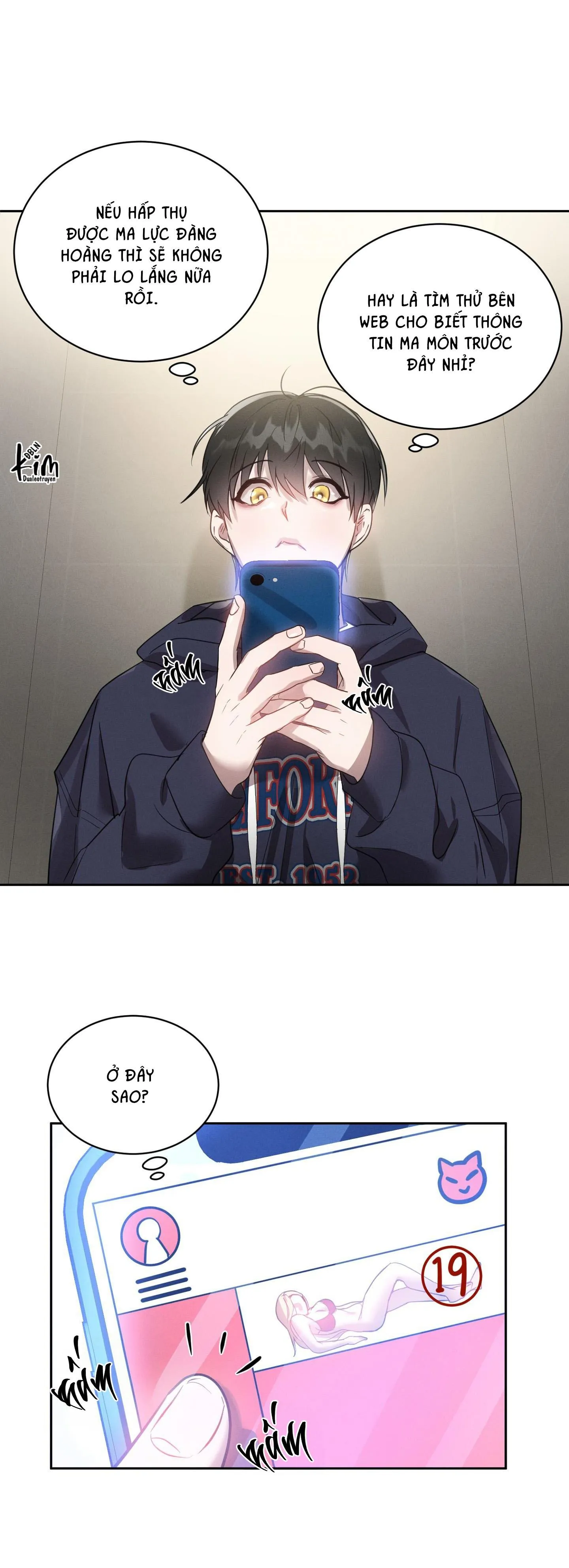 TÔI CŨNG MUỐN LÀM MỘNG MA Chapter 14 Trang 3