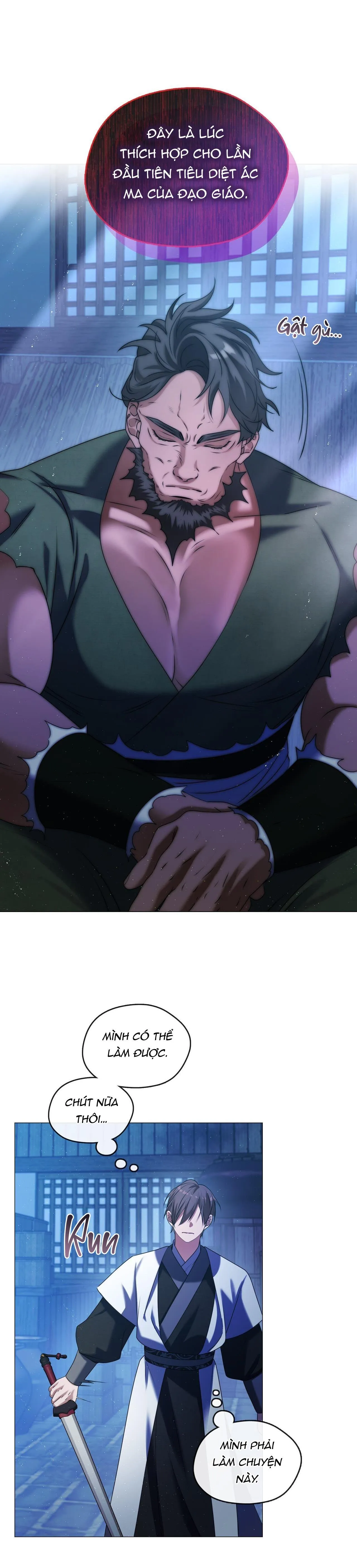 Tôi đã nuôi dạy thủ lĩnh giáo phái ác ma Chapter 17 Trang 23