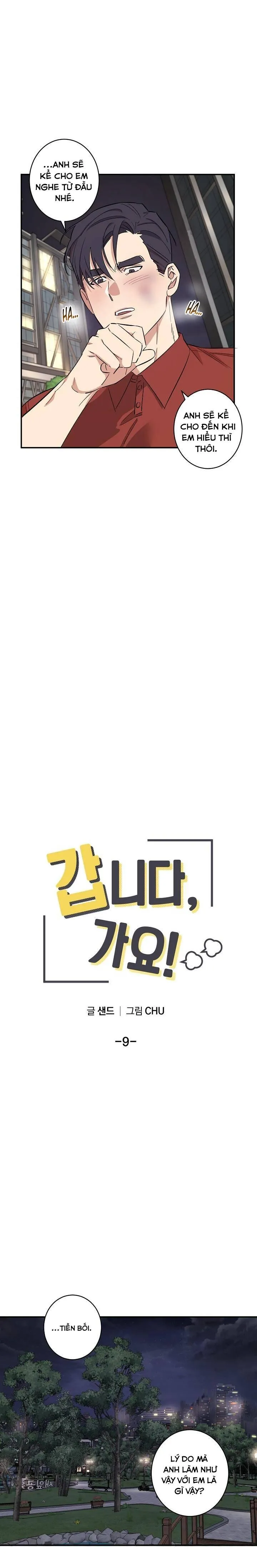 TÔI ĐẾN ĐÂY, ĐẾN NGAY ĐÂY! Chapter 9 Trang 9