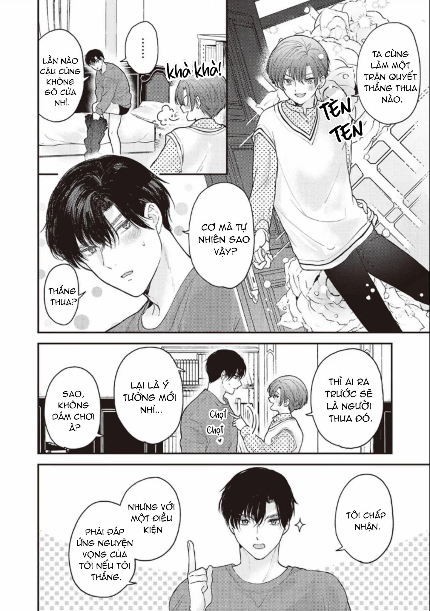 Tôi được yêu bởi một tên trai tân Chapter 3 Trang 10