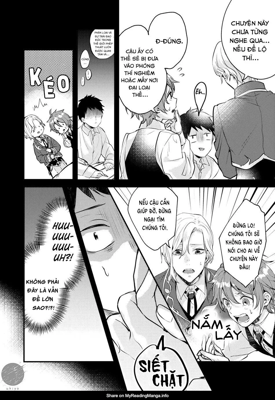 Tôi không muốn chỉ là một omega Chapter 2 Trang 17