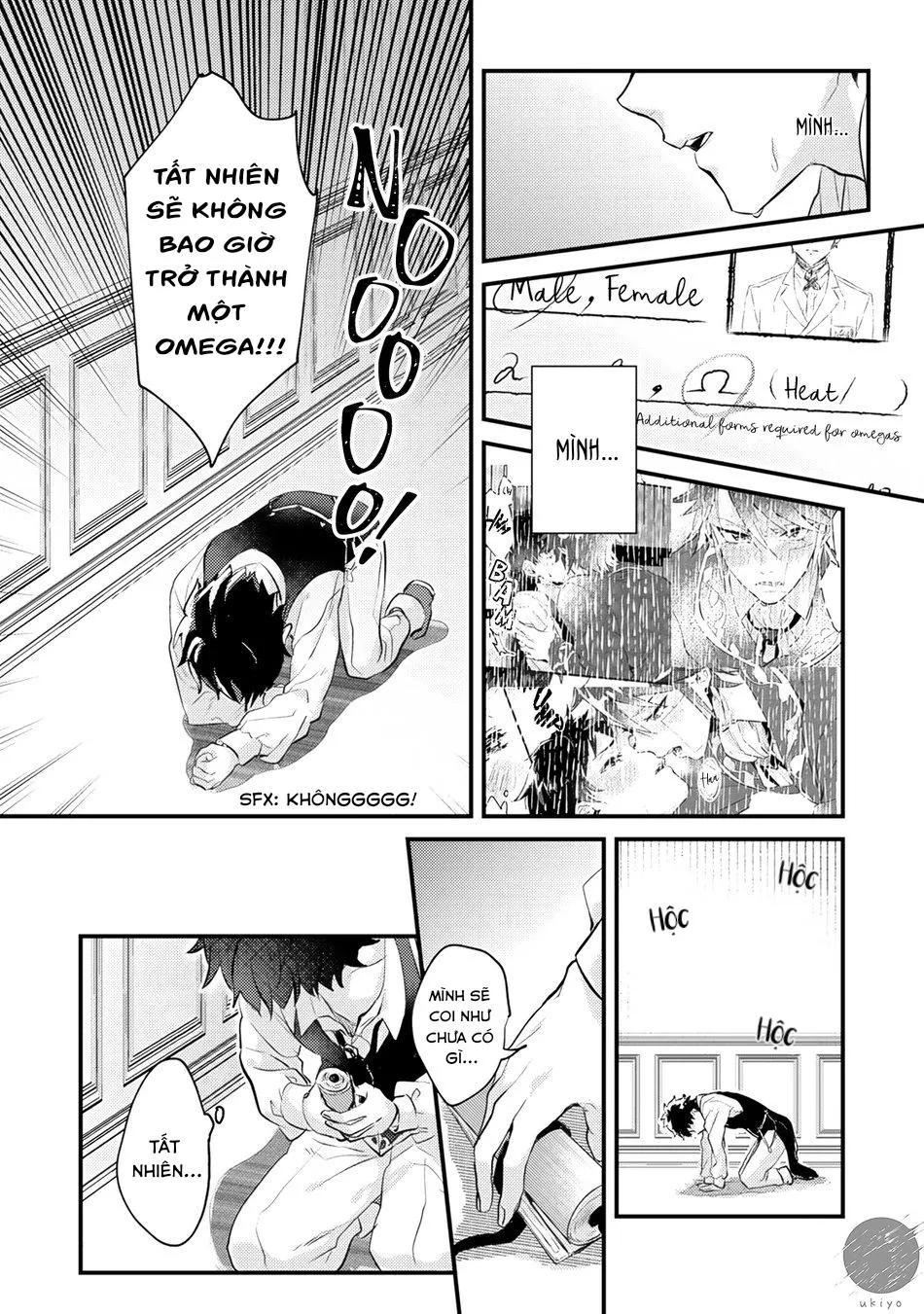 Tôi không muốn chỉ là một omega Chapter 2 Trang 35