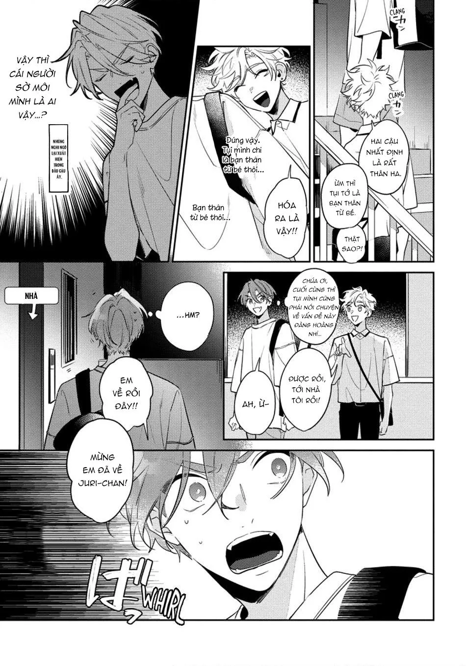 Tôi không muốn chỉ làm người bạn thời thơ ấu của cậu nữa Chapter 2 Trang 8