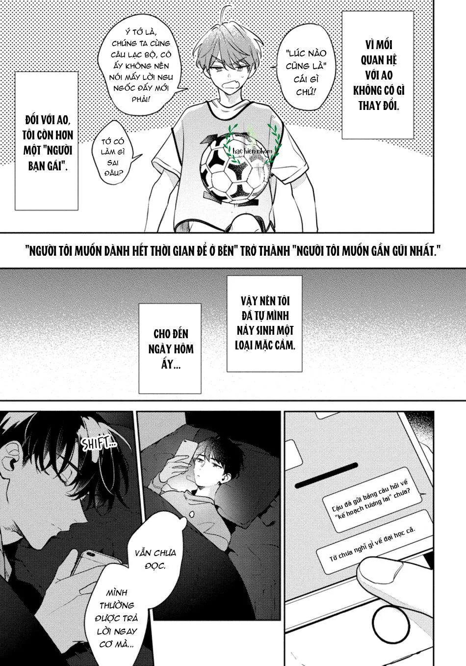 Tôi không muốn chỉ làm người bạn thời thơ ấu của cậu nữa Chapter 5 Trang 6
