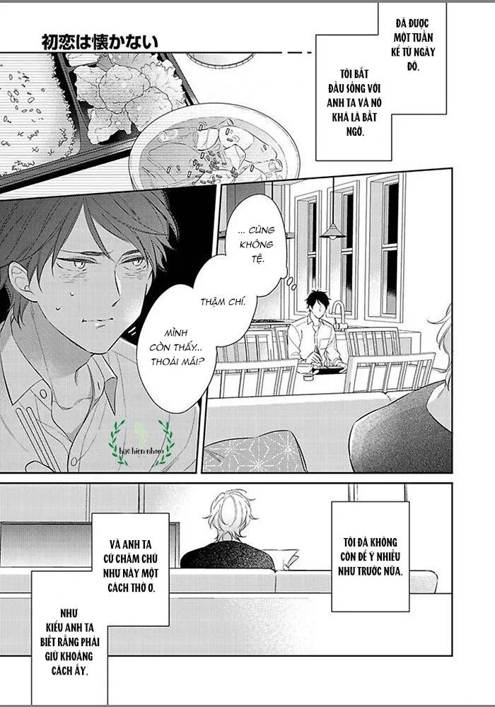 Tôi không nhớ mối tình đầu của mình Chapter 2 Trang 13